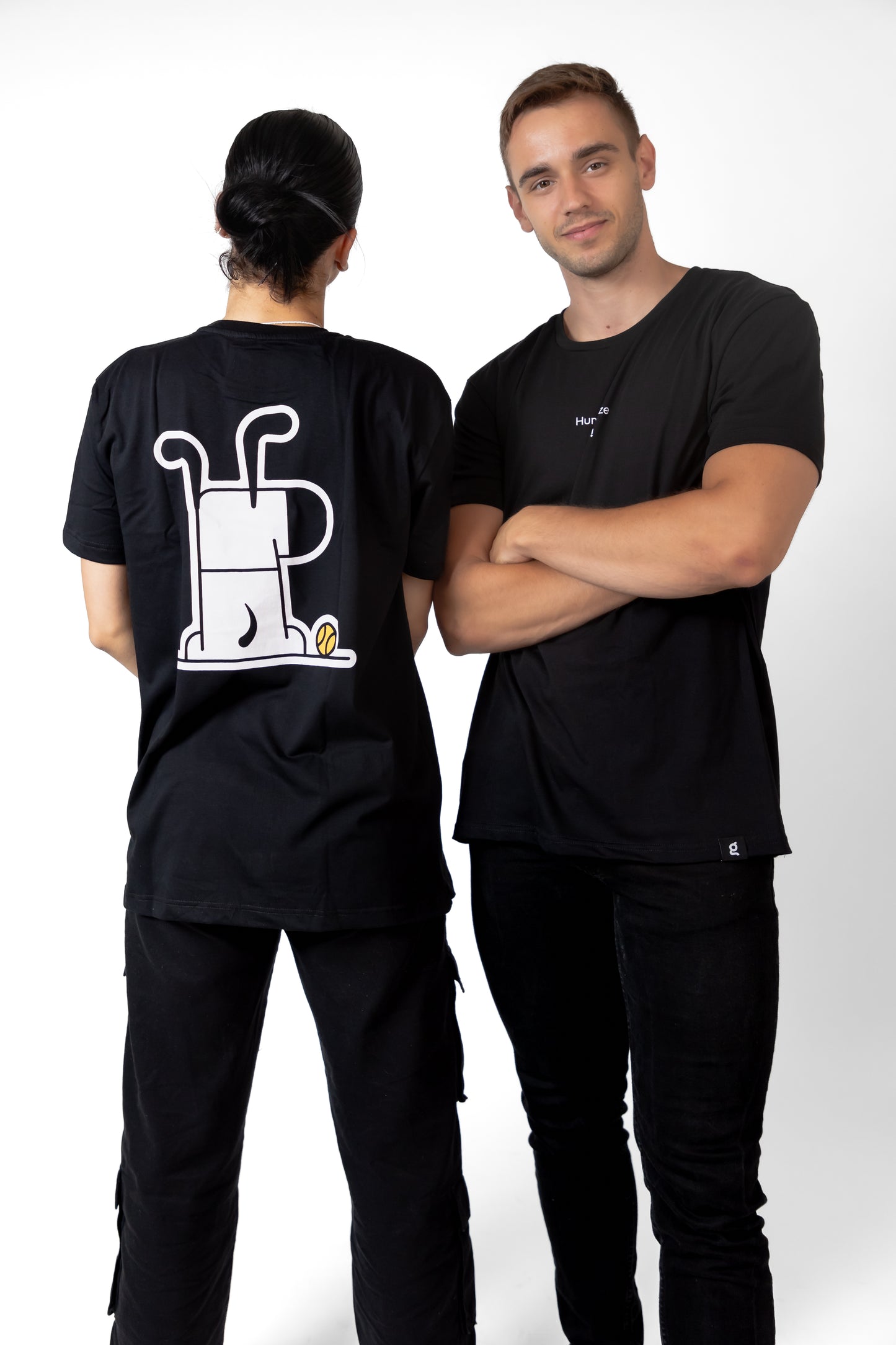 Doggo Relax - Black Tee